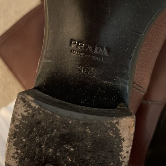 Prada Women’s Boot 36 Brown - Picture 7 of 7